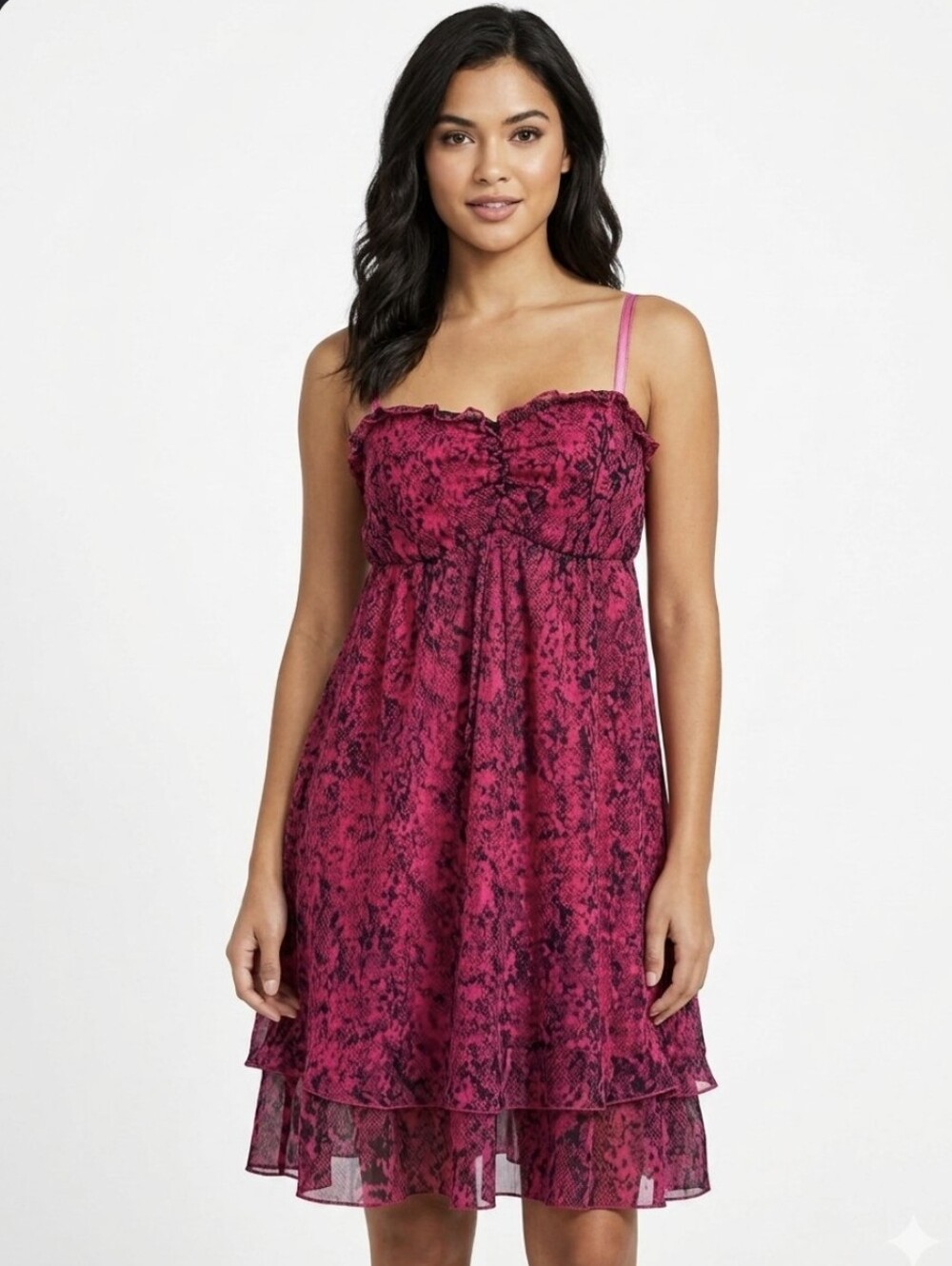 Volcom Last Call Party Dress Vintage Y2k Convertible Spaghetti Or Strapless XS